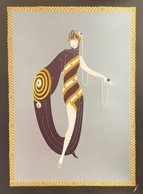 Erte - Pearls and Emeralds