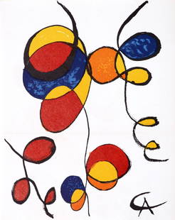 Alexander Calder - Spirales: Artist: Alexander Calder Title: Spirales Year: 1970 Dimensions: 14.5in. by 11in. Edition: From the rare limited edition Publisher: Art in America Med