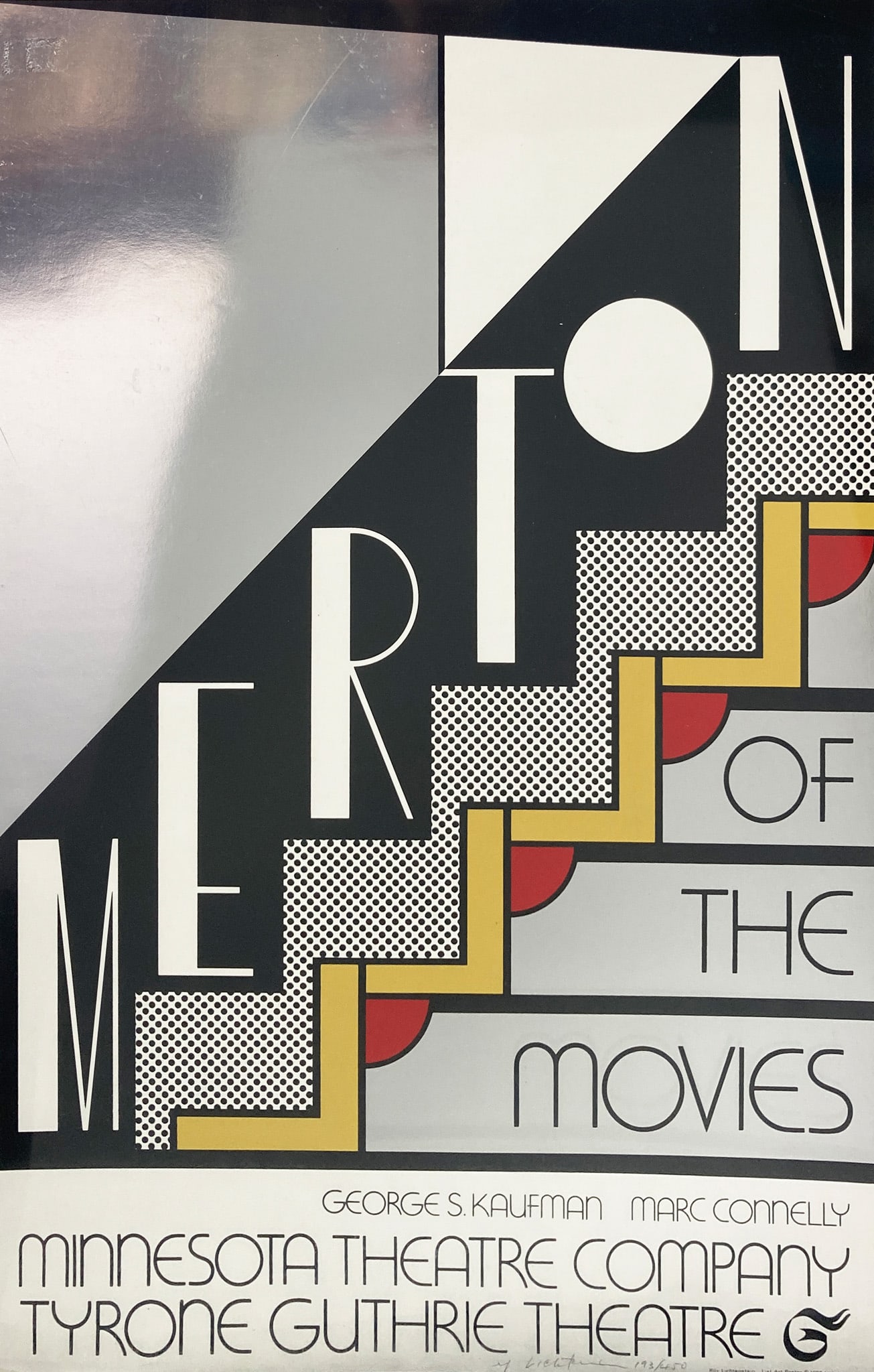 Roy Lichtenstein - Merton of the Movies: Artist: Roy Lichtenstein Title: Merton of the Movies Year: 1968 Dimensions: 30 x 20 in. Edition: From the rare limited edition of 450 Medium: Original serigraph