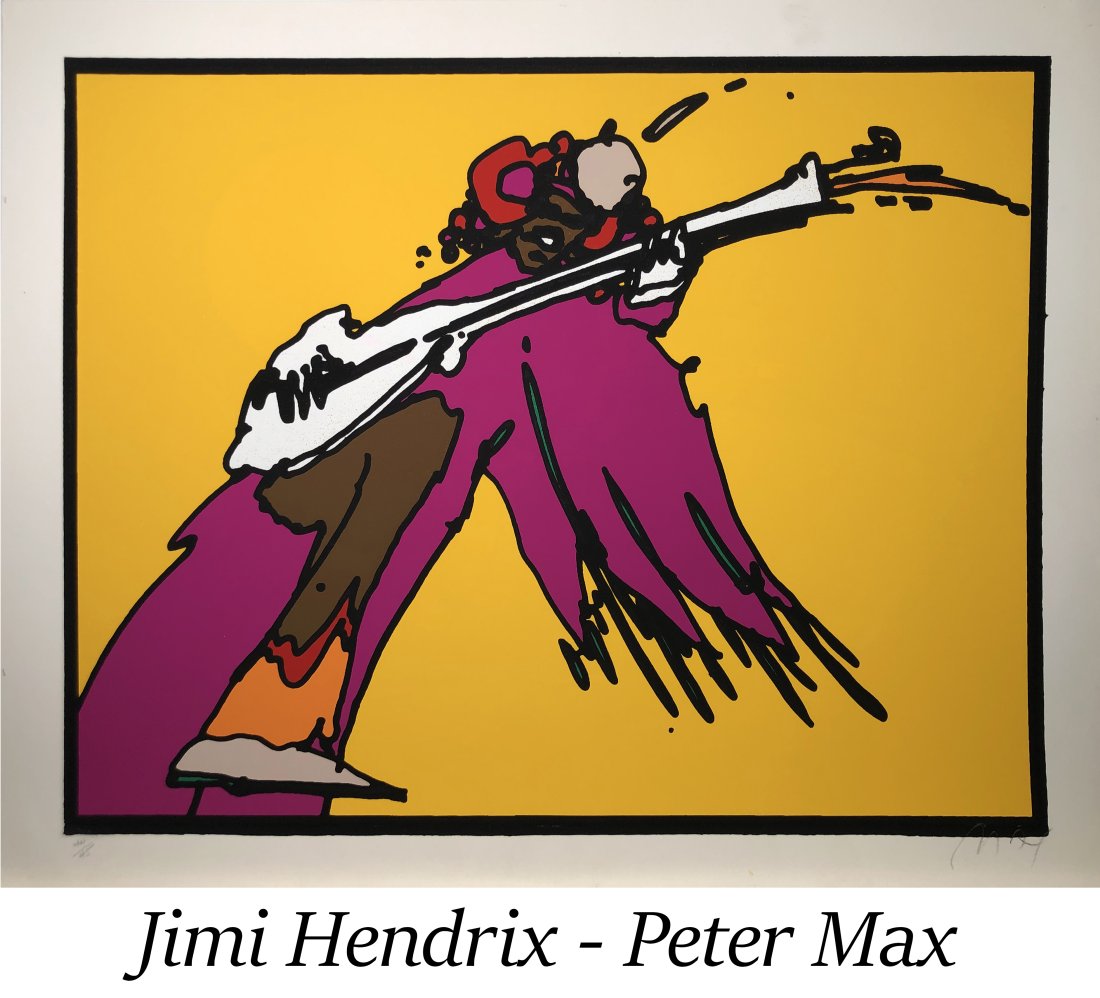 Peter Max - Jimi Hendrix (1 of 2)