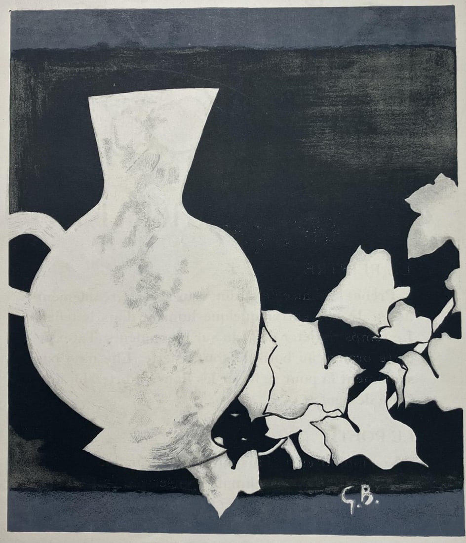 Georges Braque - Derrier Le Miroir No. 25 Cover (Nature Morte) (1 of 1)