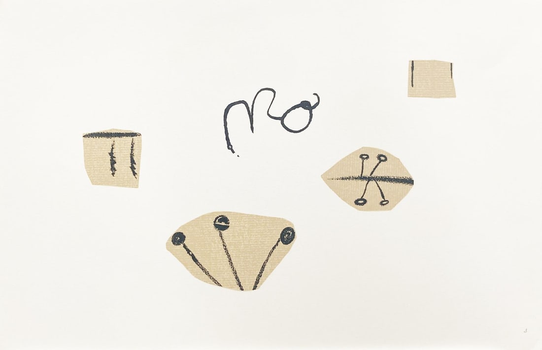 Joan Miro - Untitled from L'Enfance D'Ubu (1 of 1)