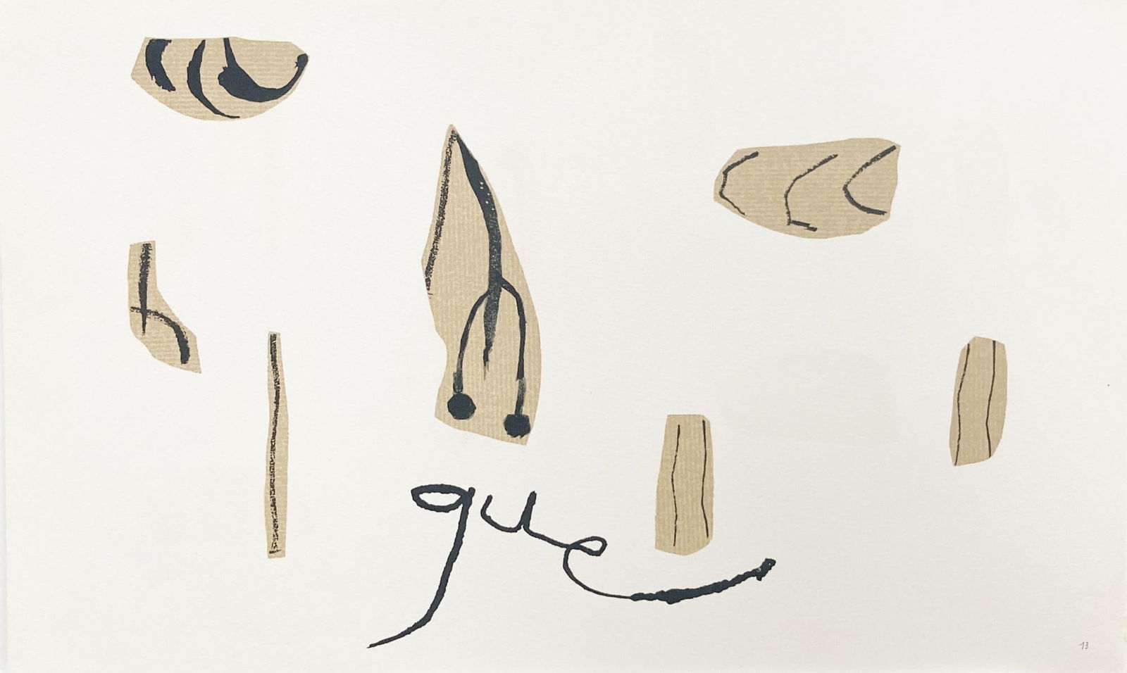 Joan Miro - Untitled from L'Enfance D'Ubu (1 of 1)