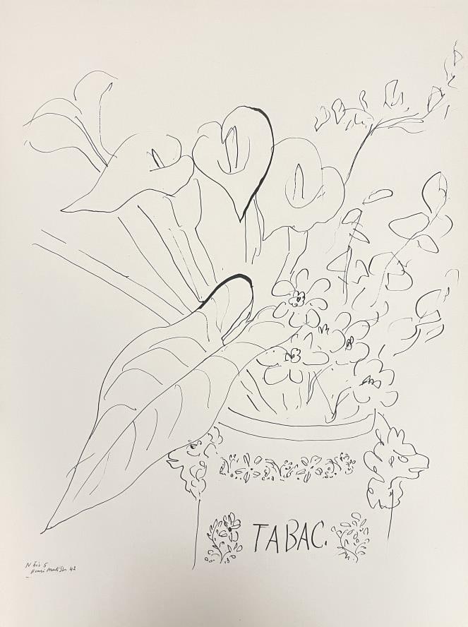 Henri Matisse (After) - Still Life 19: Artist: Henri Matisse (After) Title: Still Life 19 Year: 1943 Dimensions: 12 1/2in. by 9 1/2in. Edition: from the rare limited edition of 1000 Publisher: Martin