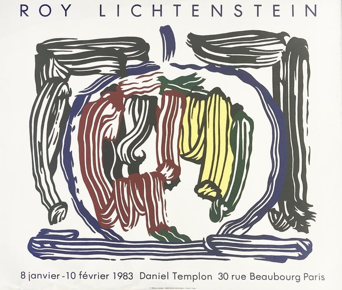 Roy Lichtenstein - Gallery Templon Paris (1 of 1)