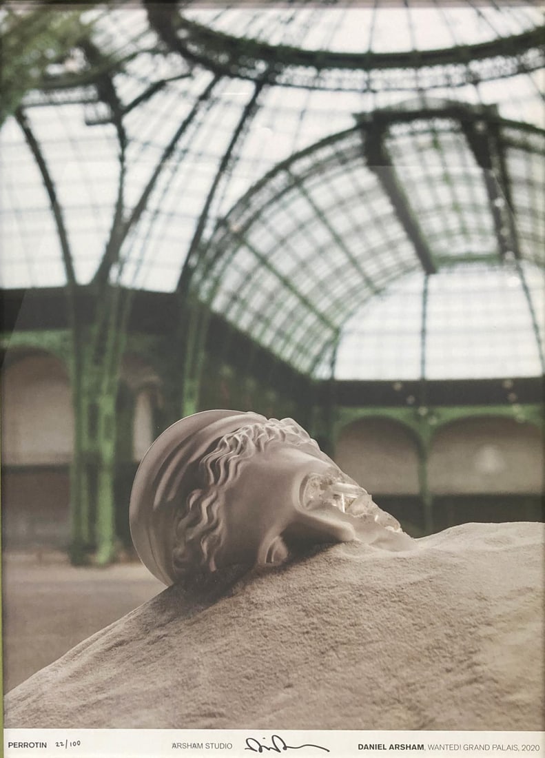 Daniel Arsham - Wanted! Grand Palais: Artist: Daniel Arsham Title: Wanted! Grand Palais Year: 2020 Dimensions: 27in. by 19in. Edition: 22 From the rare limited edition of 100 Condition: Excellent