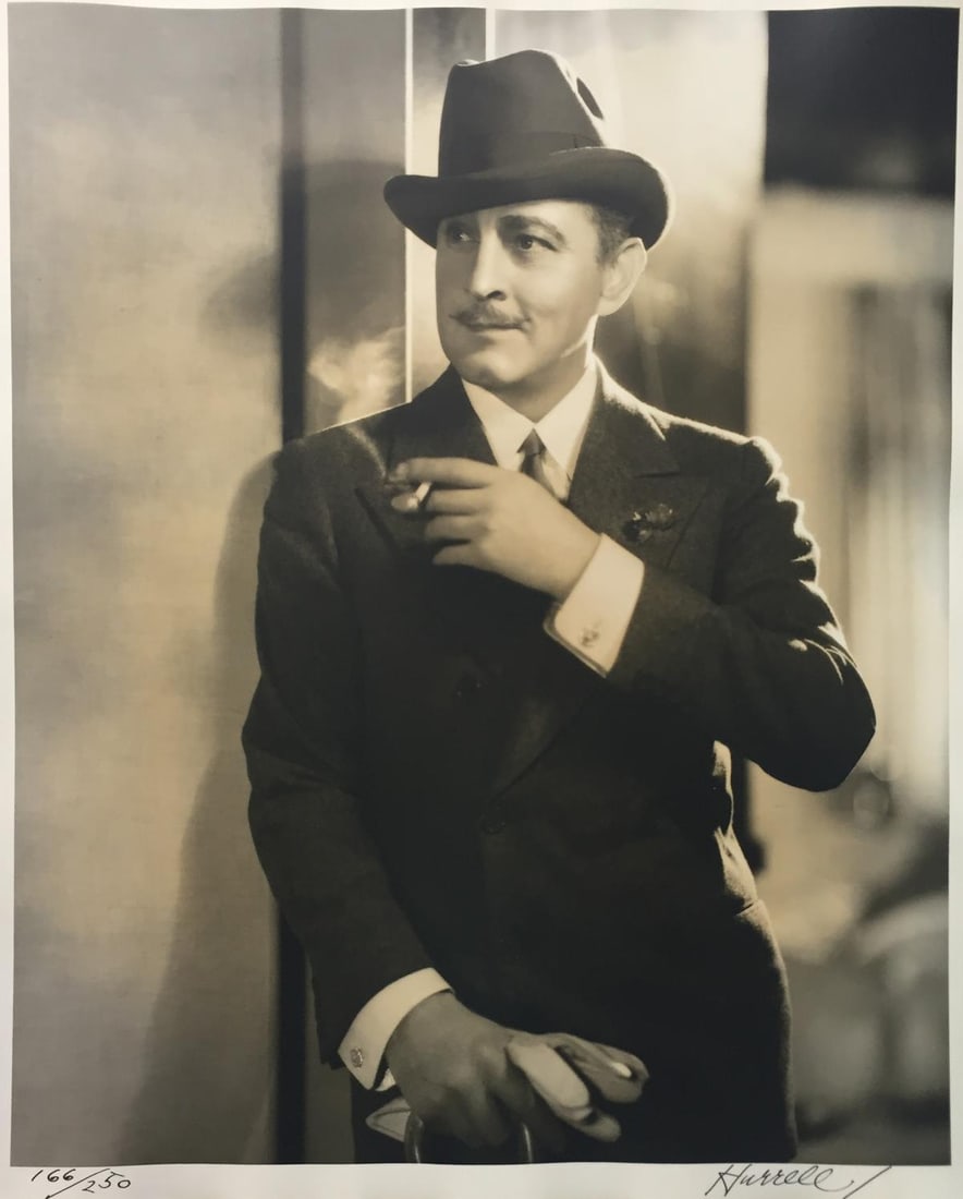 George Hurrell - John Barrymore: Artist: George Hurrell Title: John Barrymore Year: 1980 Dimensions: 16 1/4in. by 20in. Edition: From the Rare Limited Edition of 250 Publisher: Creative Art Ima