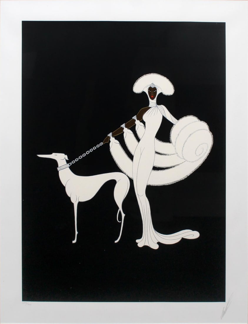 Erte - Ebony in White (1 of 1)