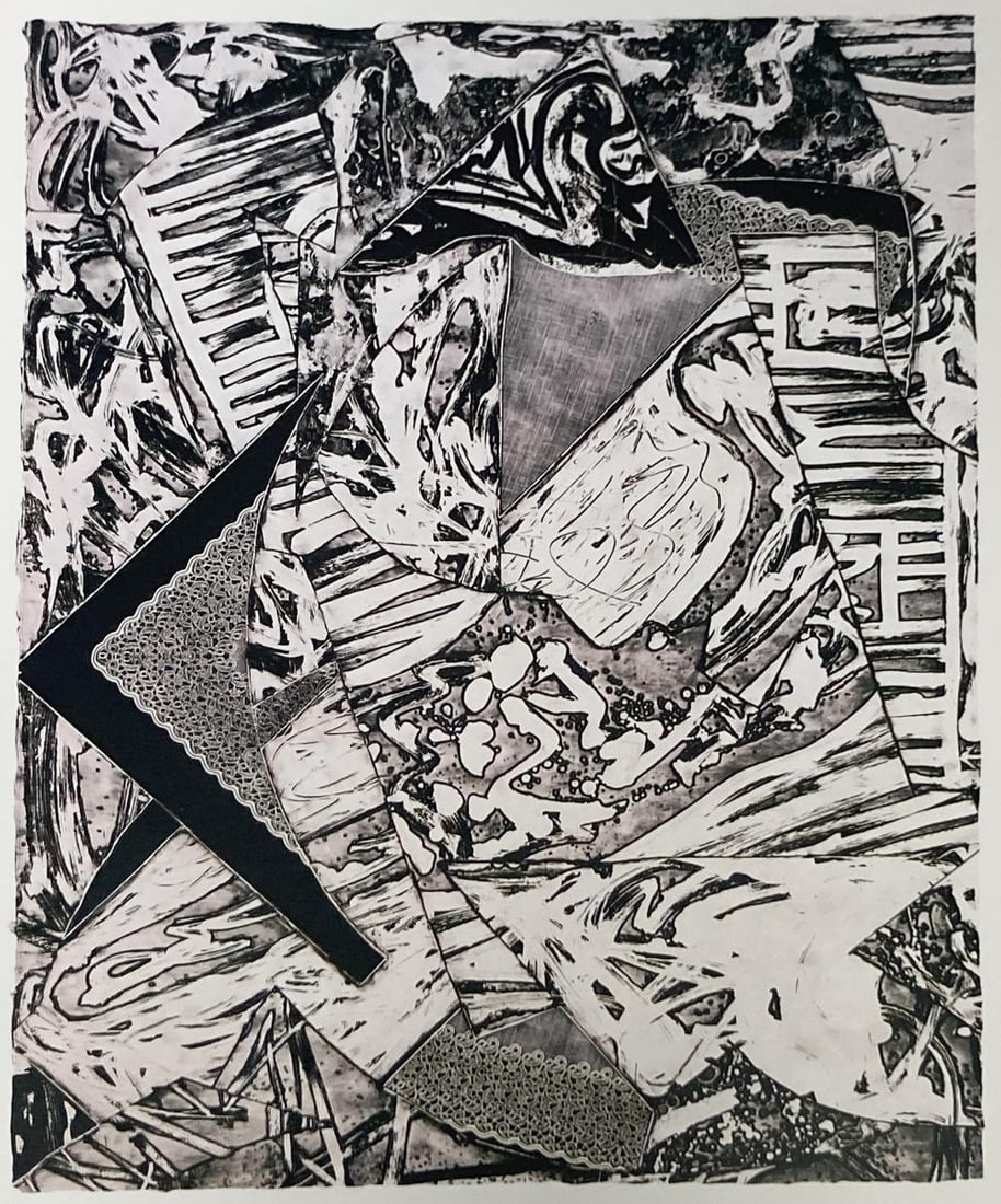 Frank Stella (After) - Swan Engraving III (1 of 1)