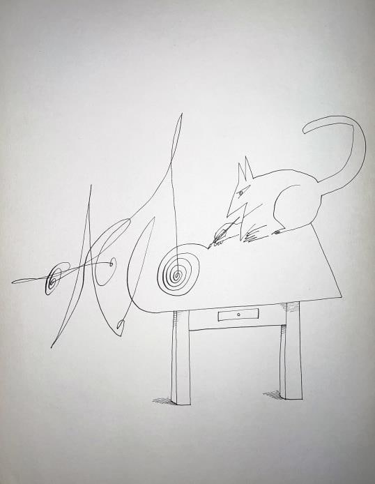 Saul Steinberg - Illustration V (1 of 1)