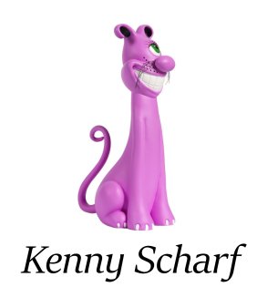 Kenny Scharf - Cateyeguy