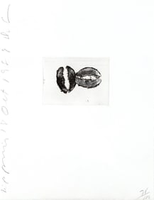 Donald Sultan - Lip Print II