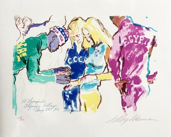 Leroy Neiman - Olympic Village