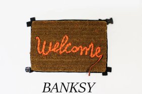 BANKSY - Welcome Mat