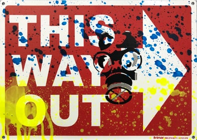 Untitled (Glory To Ukraine!) by Claude Money