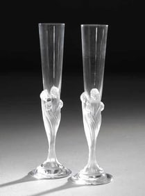 Erte  - Flute Majestique (Set of 2)