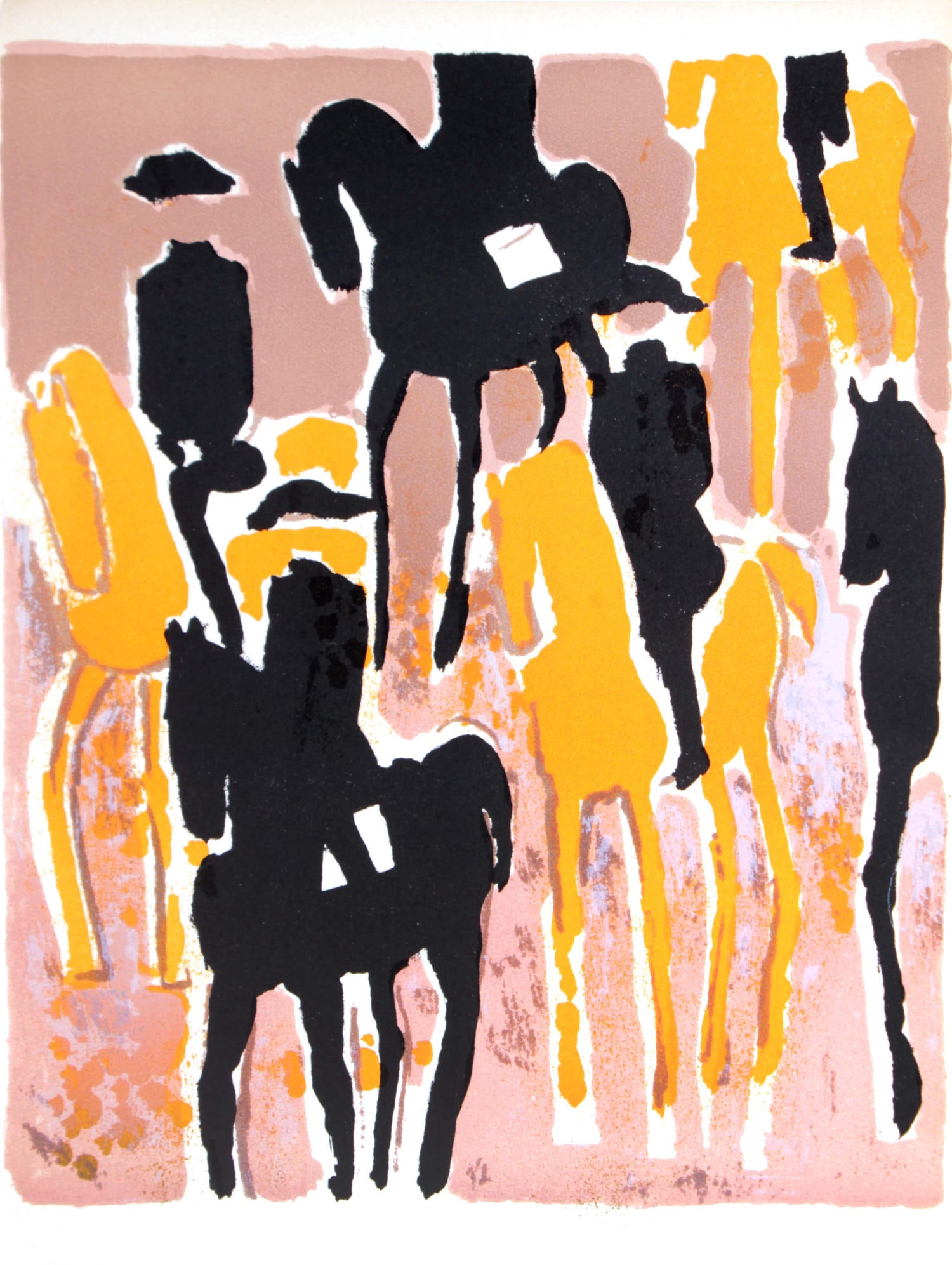 Andre Brasilier - Le Cadre noir (1 of 1)