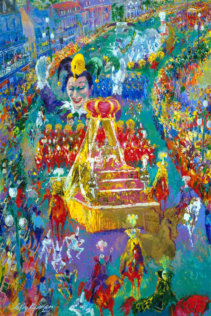 Leroy Neiman - Mardi Gras Parade