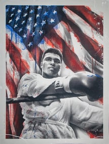 Mr. Brainwash - American Hero (Ali Unique)