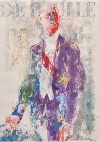 Leroy Neiman - Charles DeGaulle