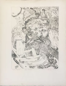 Red Grooms - Manet / Romance (III State)