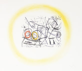 Joan Miro - Preparatifs d'Oiseaux II