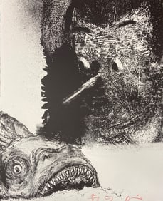 Jim Dine - Untitled from Pinocchio Suite