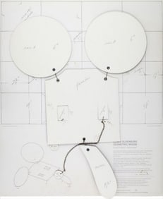Claes Oldenburg - Geometric Mouse, Scale D (Paper), Home-Made