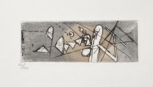 Roberto Matta - Untitled X