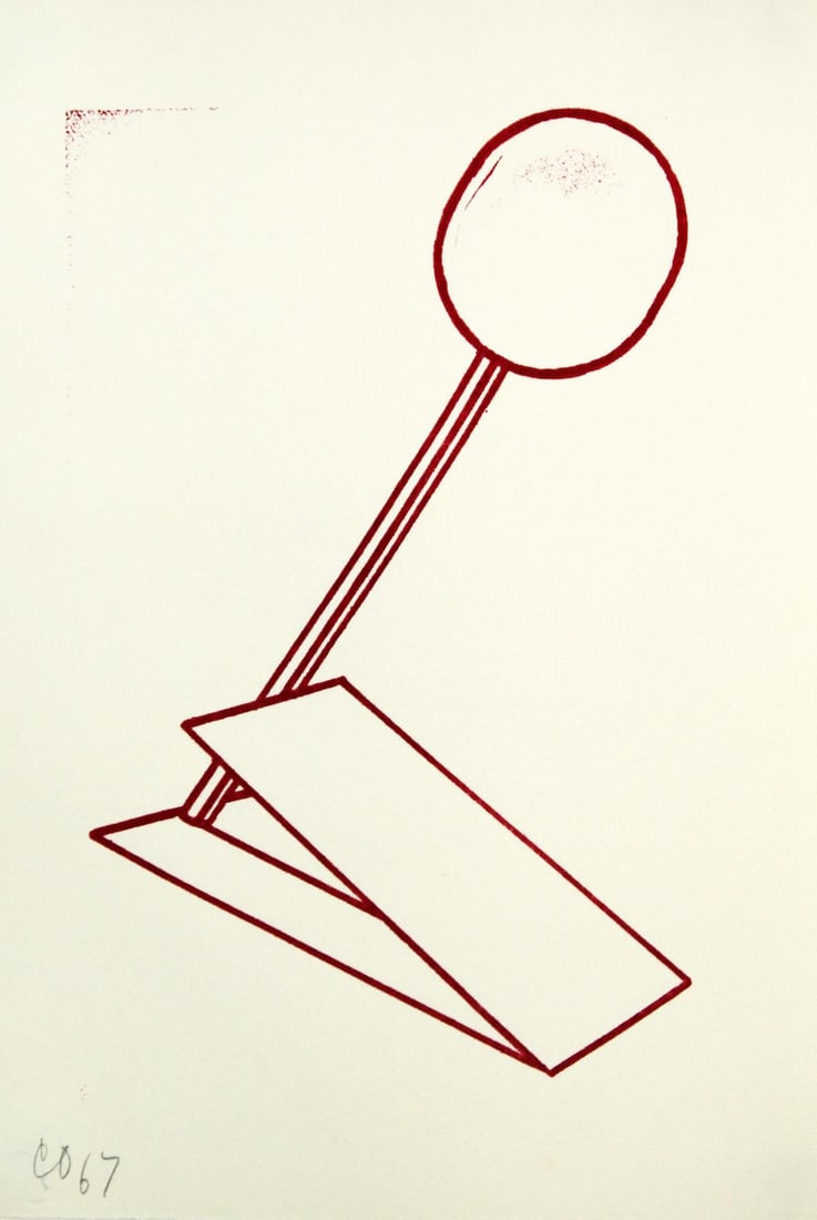 Claes Oldenburg - Untitled Rubber Stamp Print (1 of 5)