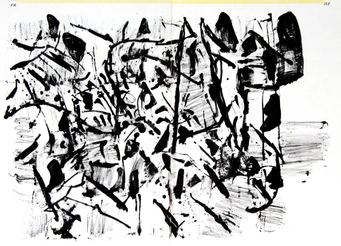 Jean-Paul Riopelle - Untitled from "One Cent Life" (1 of 3)