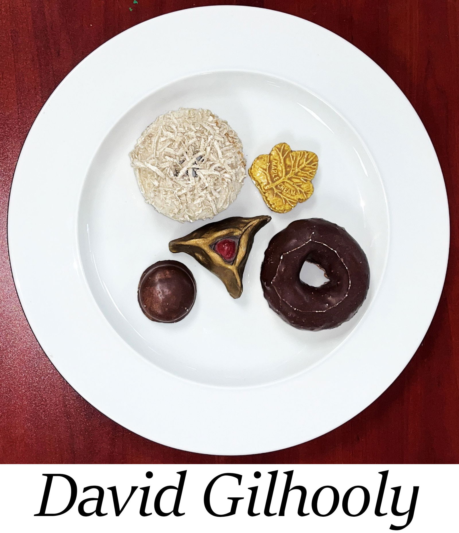 David Gilhooly - Collection of Four Works: Artist: David Gilhooly Title: Collection of Four Works Year: 1972-1980 Dimensions: 4 1/2 x 4 1/2 x 2 in. Edition: Original one-of-a-kind works of art Medium: Gl