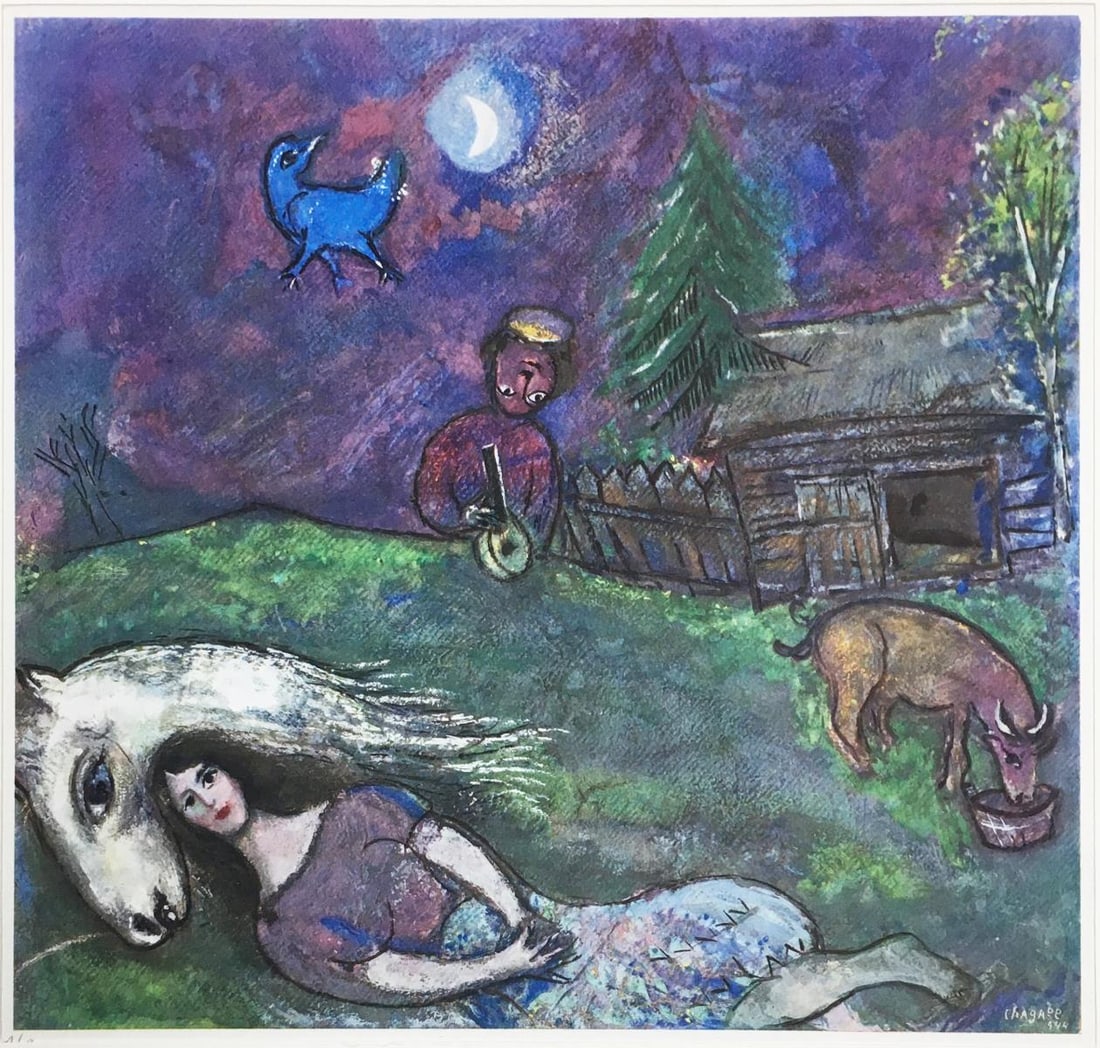 Marc Chagall - Scene Champetre (After) (1 of 1)