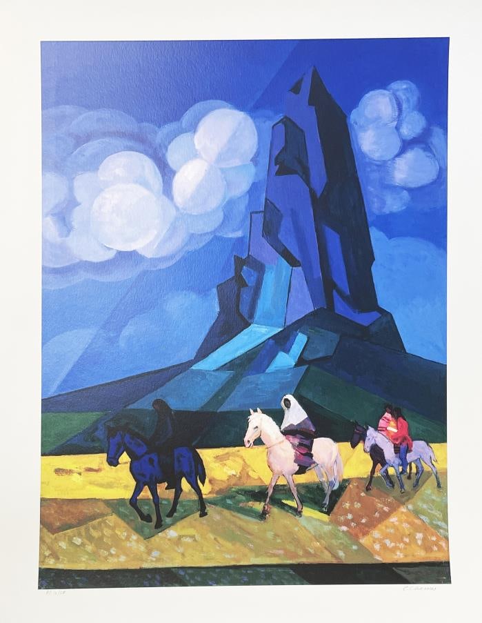 Constantine Cherkas - Coming Home Landscape Painting (1 of 1)