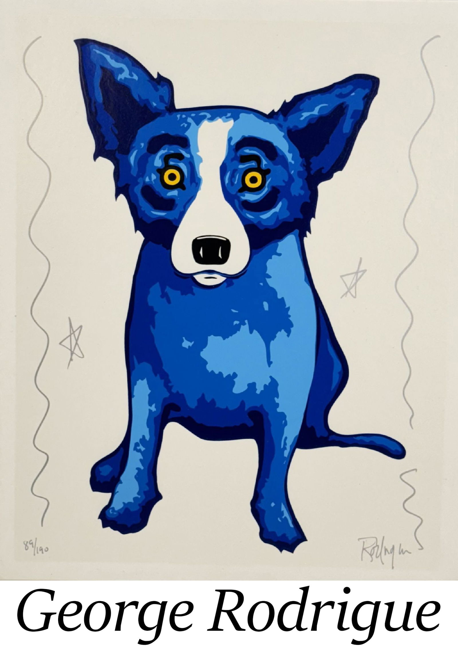 George Rodrigue - Purity of Soul (Unique Embellishment (1 of 1)