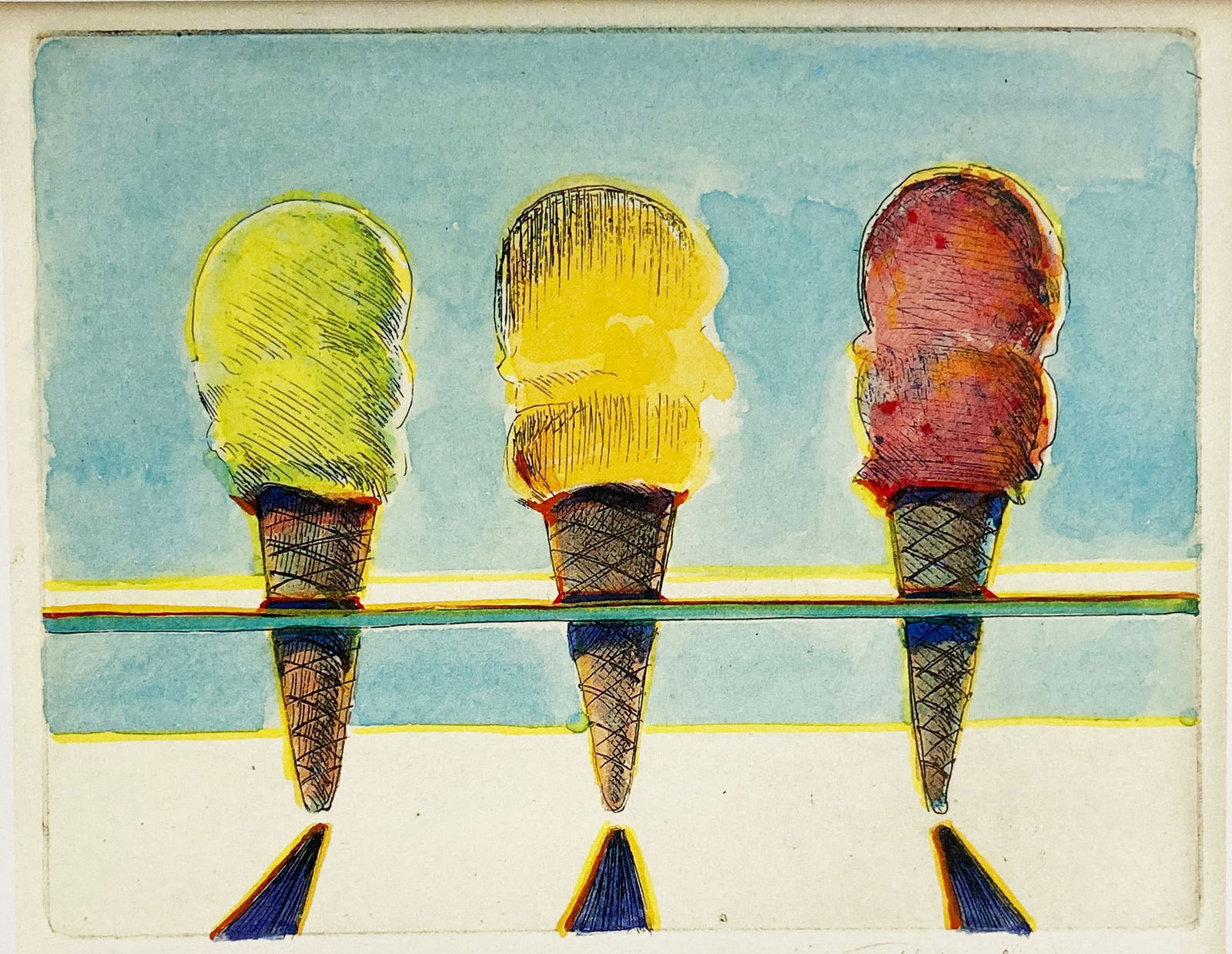 Wayne Thiebaud - Sugar Cones (1 of 1)