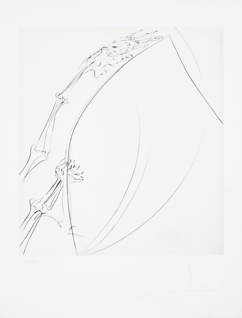 Salvador Dali - Untitled from "The Old Man and the Sea" (1 of 1)