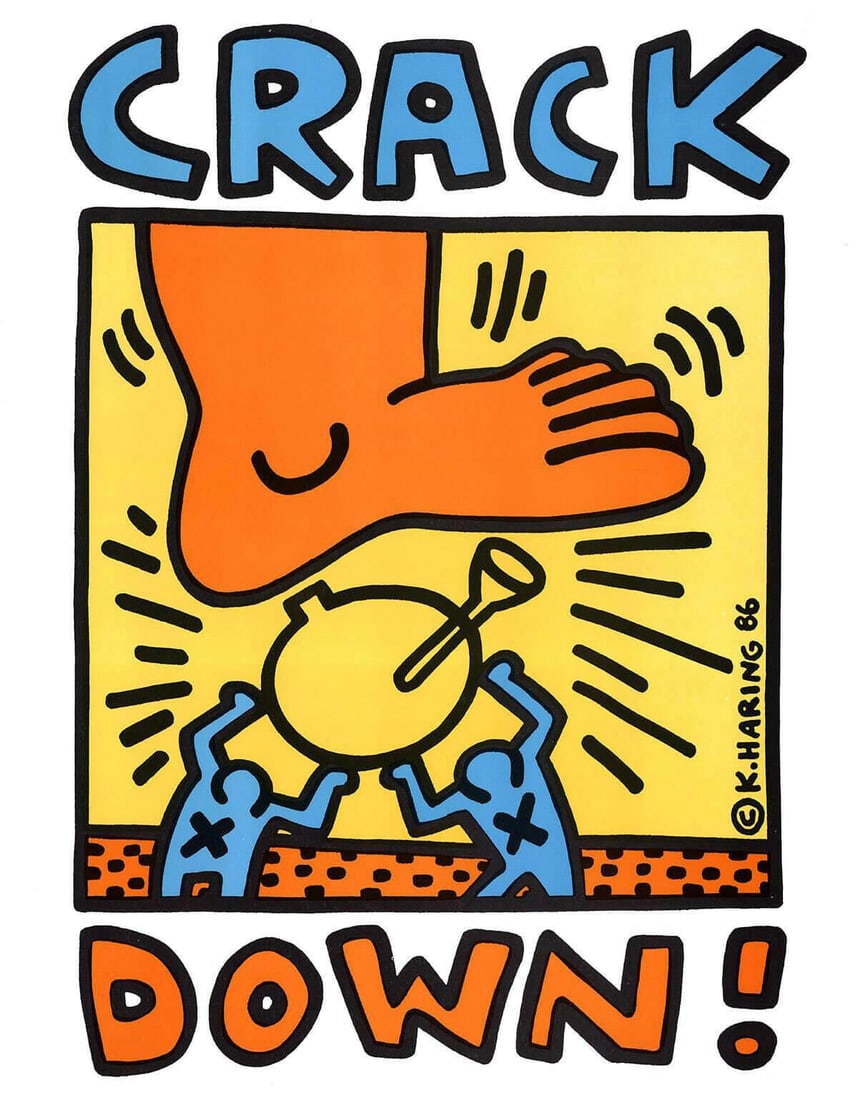 Keith Haring - Crack Down (1 of 1)