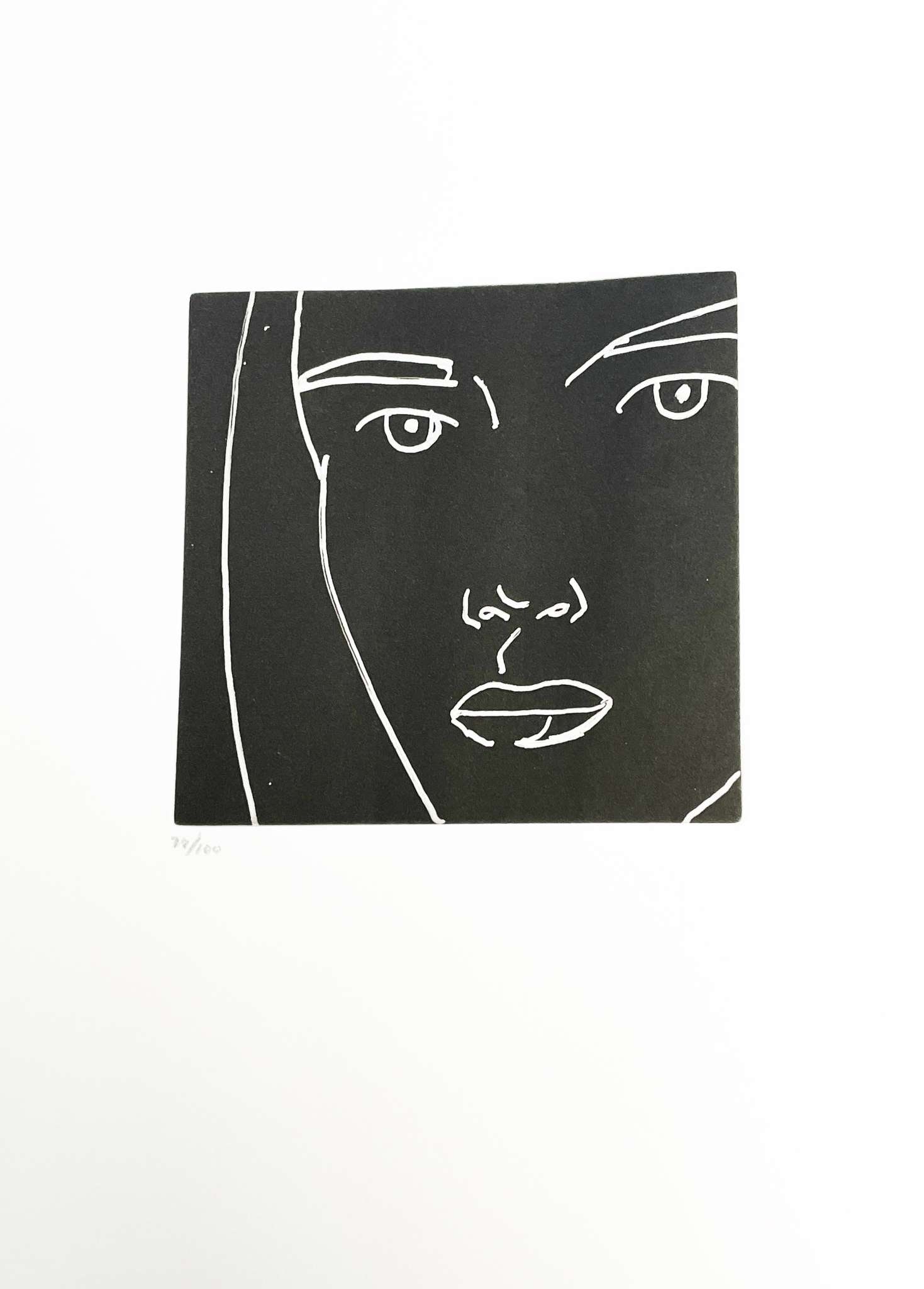 Alex Katz - Heine Song: Artist: Alex Katz Title: Heine Song Year: 2005 Edition: From the rare limited edition of 100 Publisher: Arion Press Suite: Gloria Original Etching on paper<