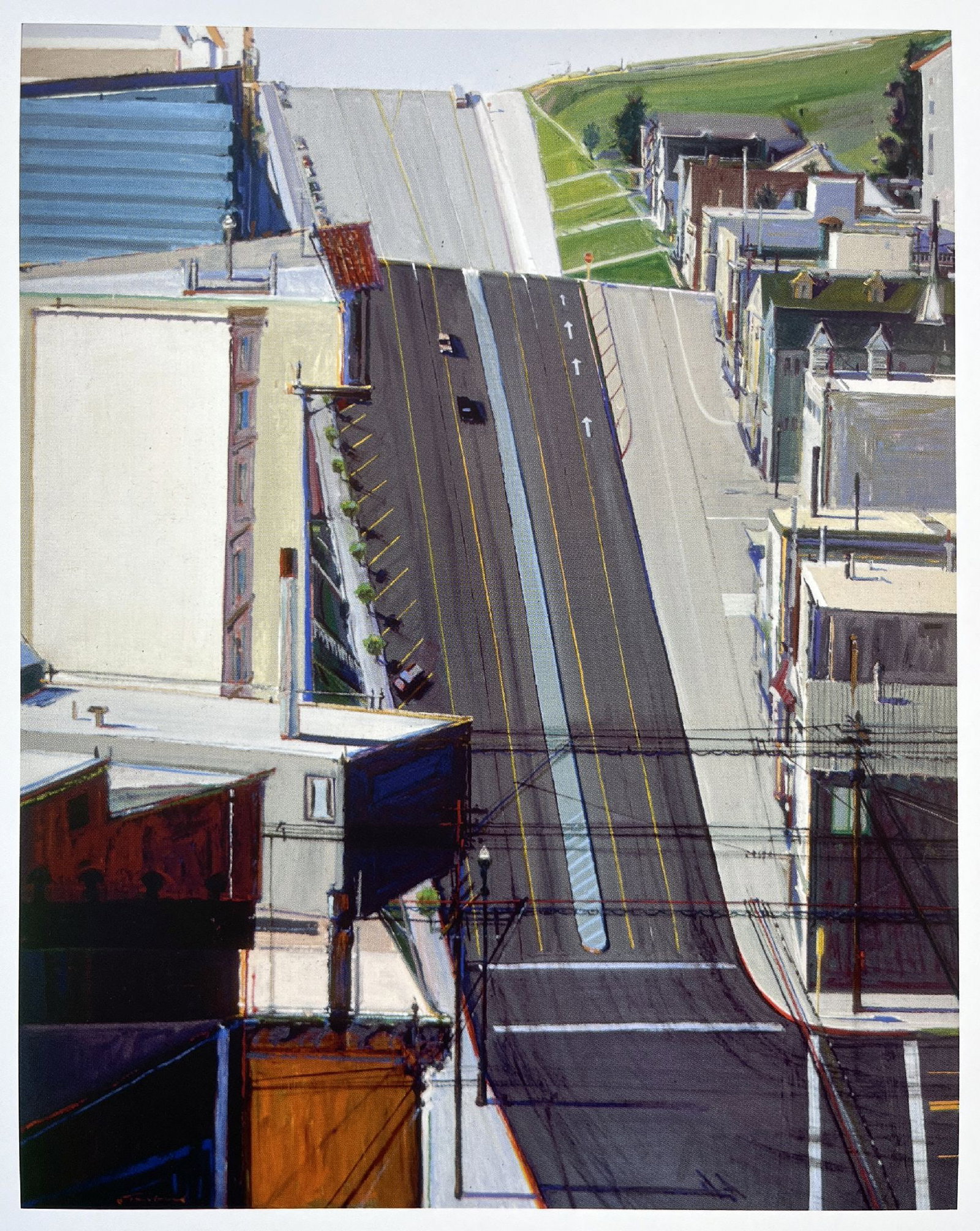 Wayne Thiebaud - Steep Street (1 of 1)