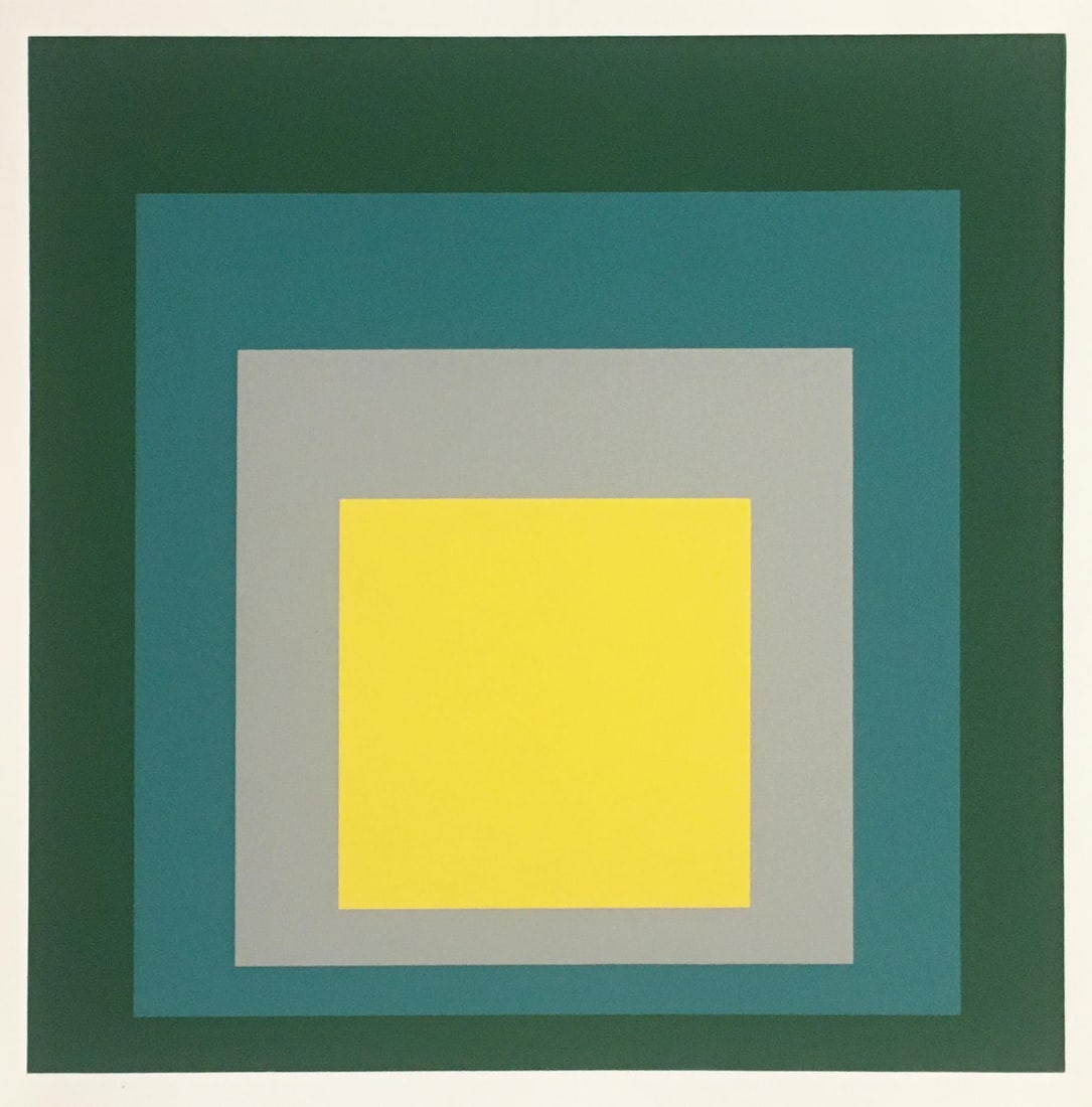 Josef Albers - Homage to the Square (Park) 1967 (1 of 1)