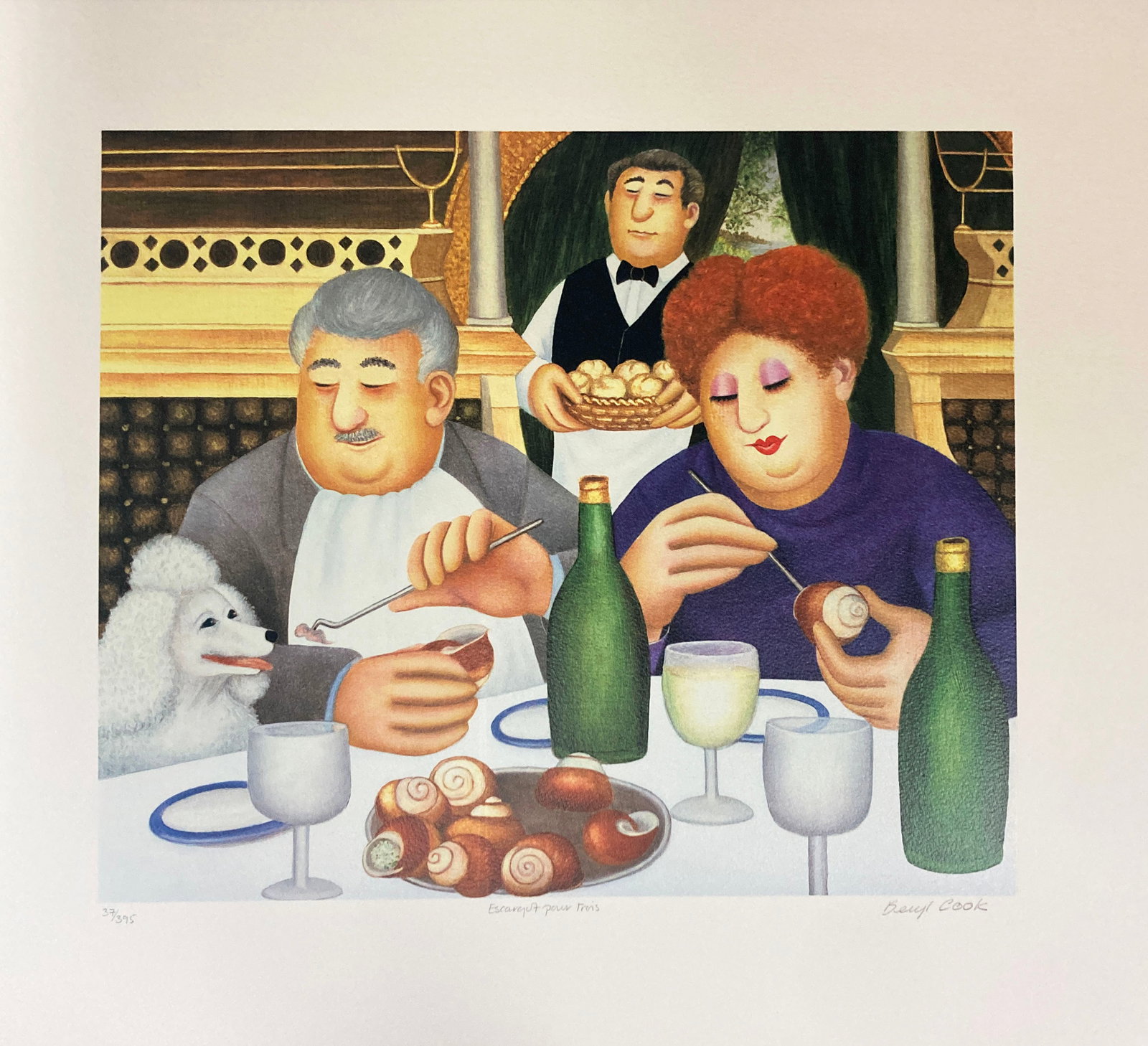 Beryl Cook - Escargot por Trois (1 of 1)