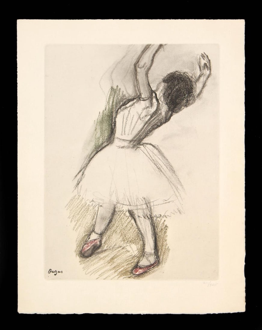 Edgar Degas - Ballet Dancer from "Danse Dessin" (1 of 1)