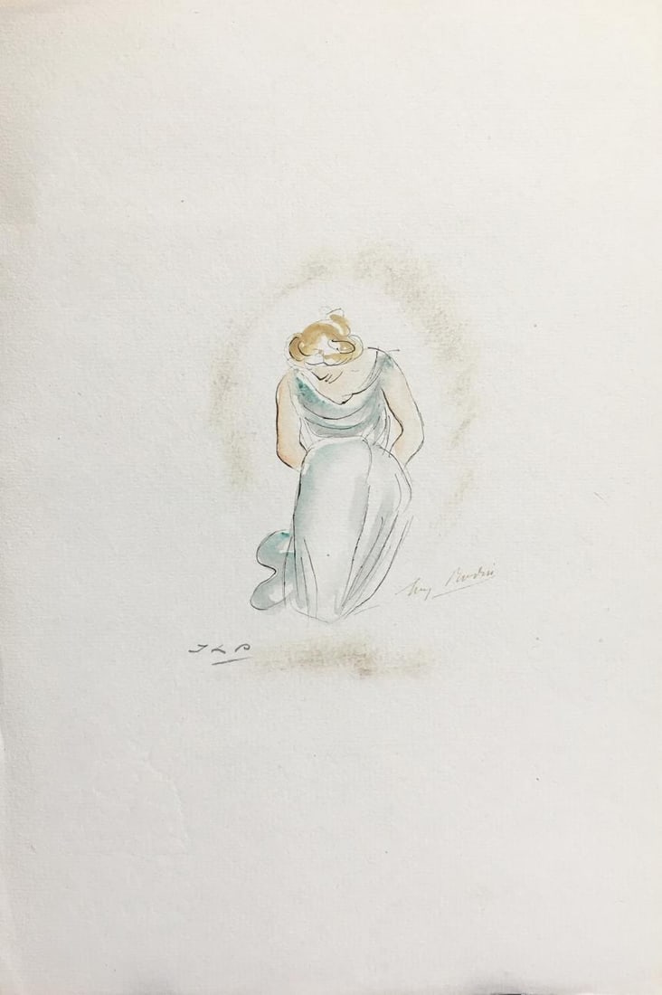 Auguste Rodin - Untitled X from Elegies Amoureuses d'Ovide (1 of 1)