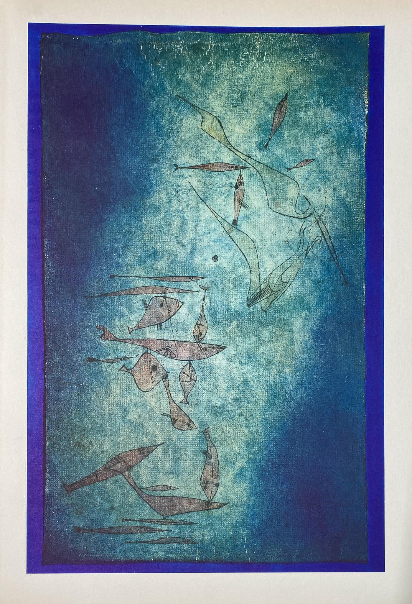 Paul Klee (After) - Fish: Artist: Paul Klee (After) Title: Fish Year: 1957 Dimensions: 12.75in. by 16.5in. Edition: From the rare limited edition Publisher: Phoebus-Verlag Su