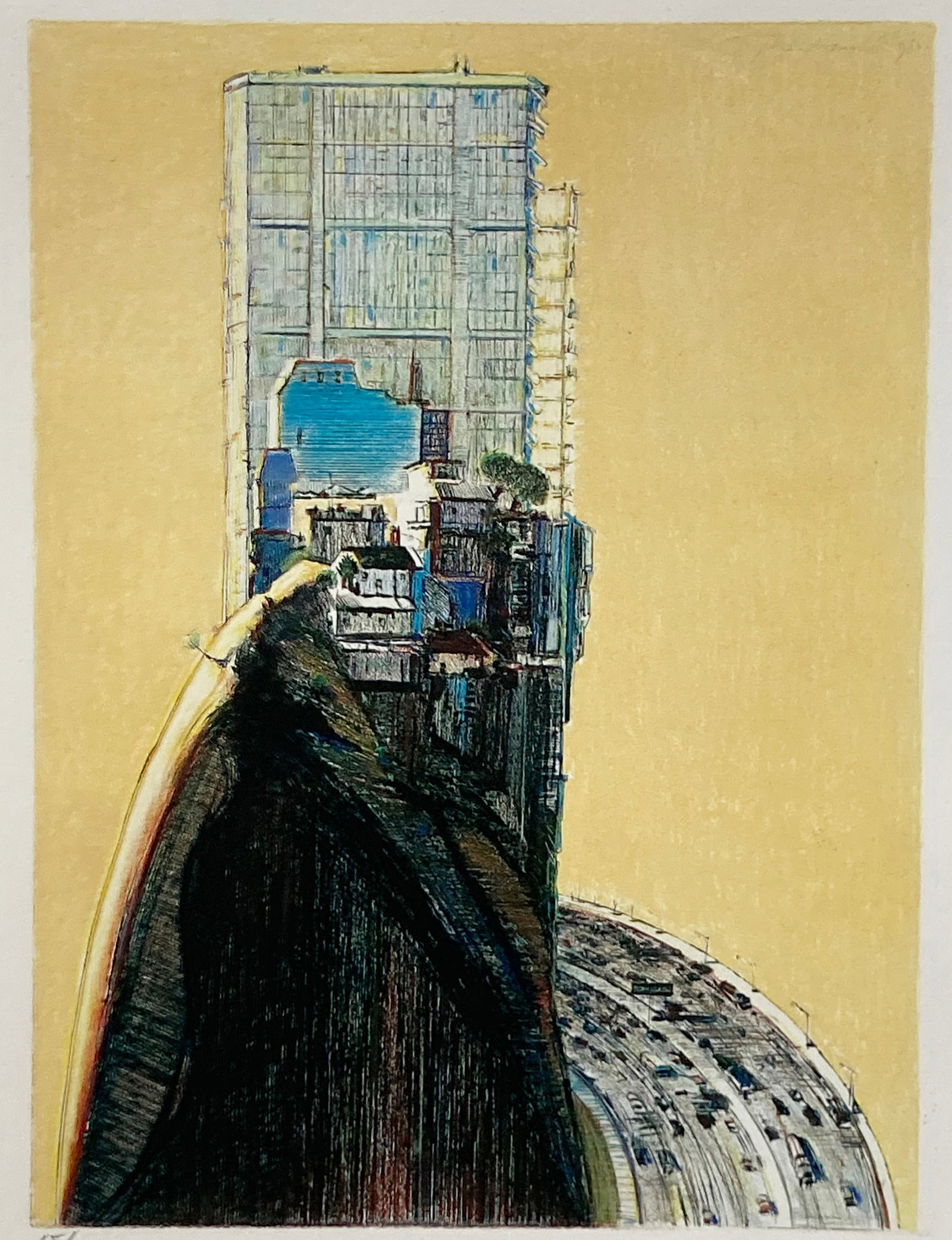 Wayne Thiebaud - Apartment Hill (1 of 1)