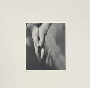 Alfred Stieglitz - Hands- Dorothy Norman (After): Artist: Alfred Stieglitz Title: Hands- Dorothy Norman Year: 1947 Dimensions: 16 1/8in. by 12in. Edition: Numbered from the rare limited edition of 1500 Publisher:</