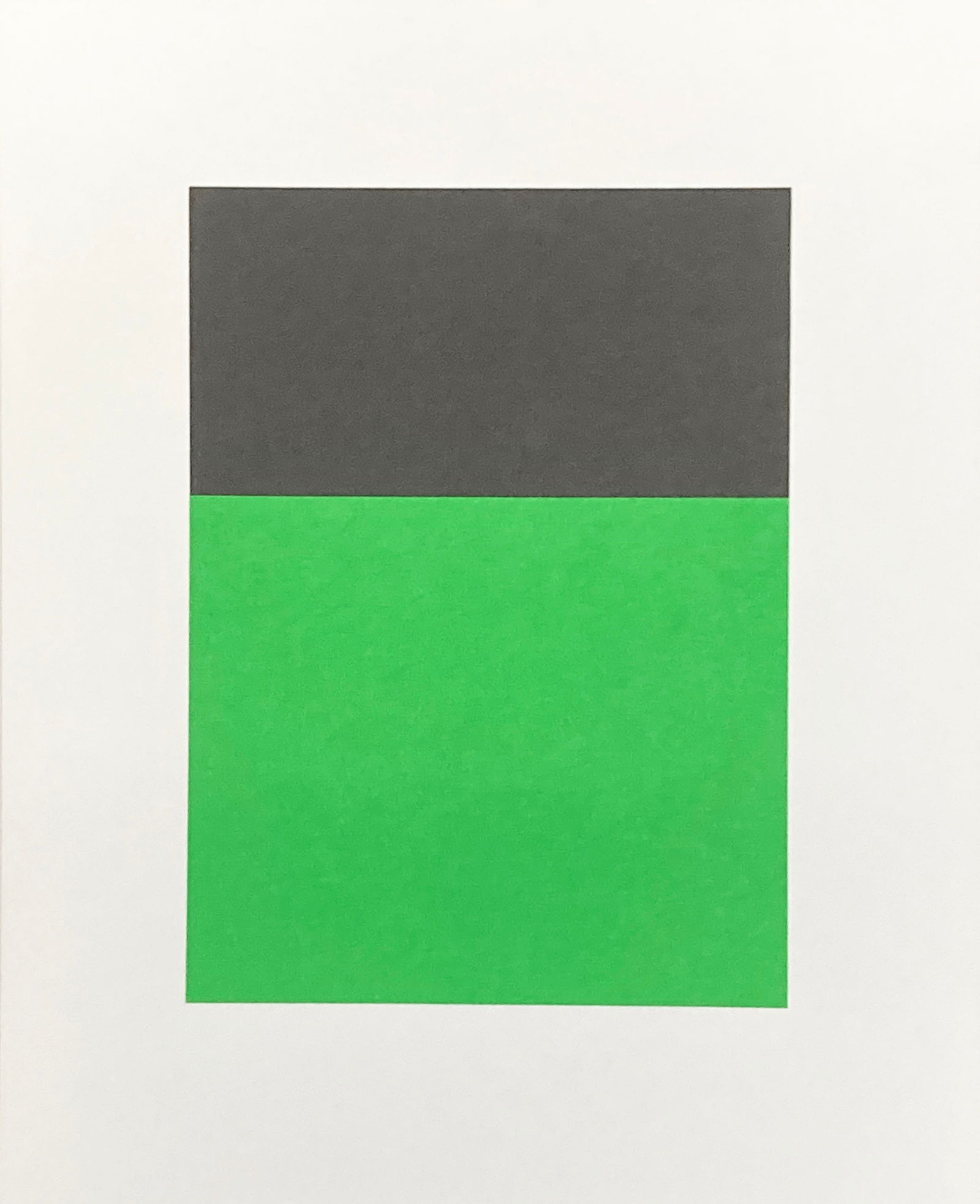Ellsworth Kelly (After) - Black/Green (1 of 1)