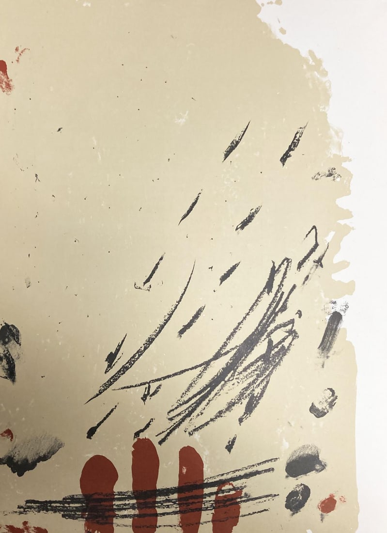 Antoni Tapies - Lithograph Derriere le Miroir 175 (1 of 1)