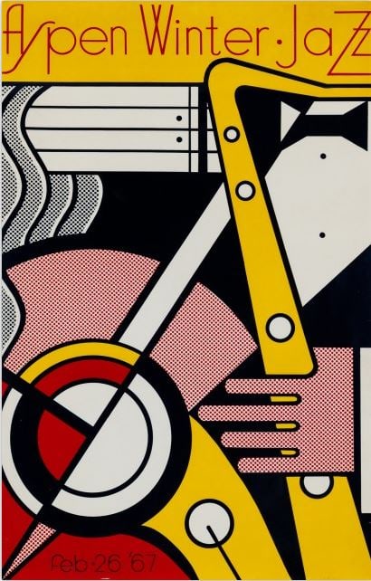 Roy Lichtenstein - Aspen Winter Jazz (1 of 1)